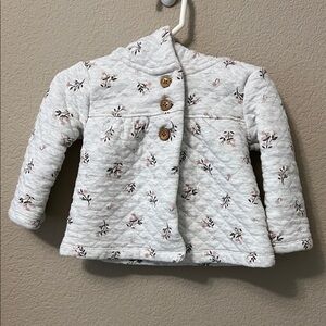 Floral quilted jacket